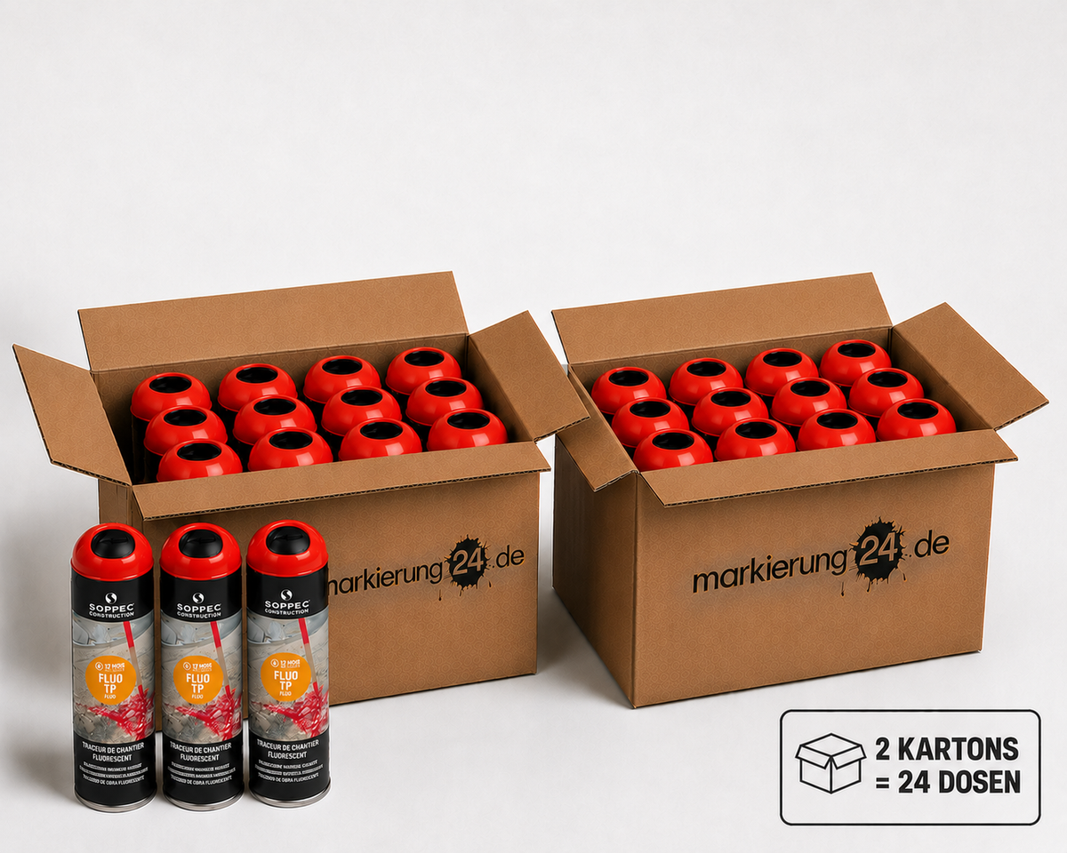 Fluo TP Markierspray, Neon-Sprühfarbe, 500ml