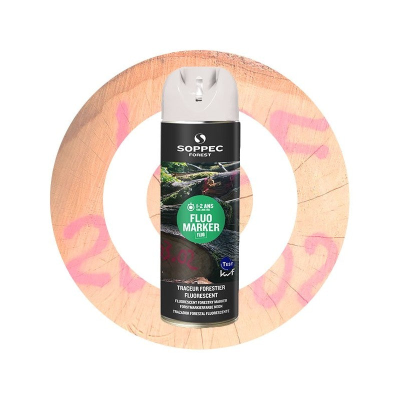 Fluo Marker, Holz-Markierspray, 500m
