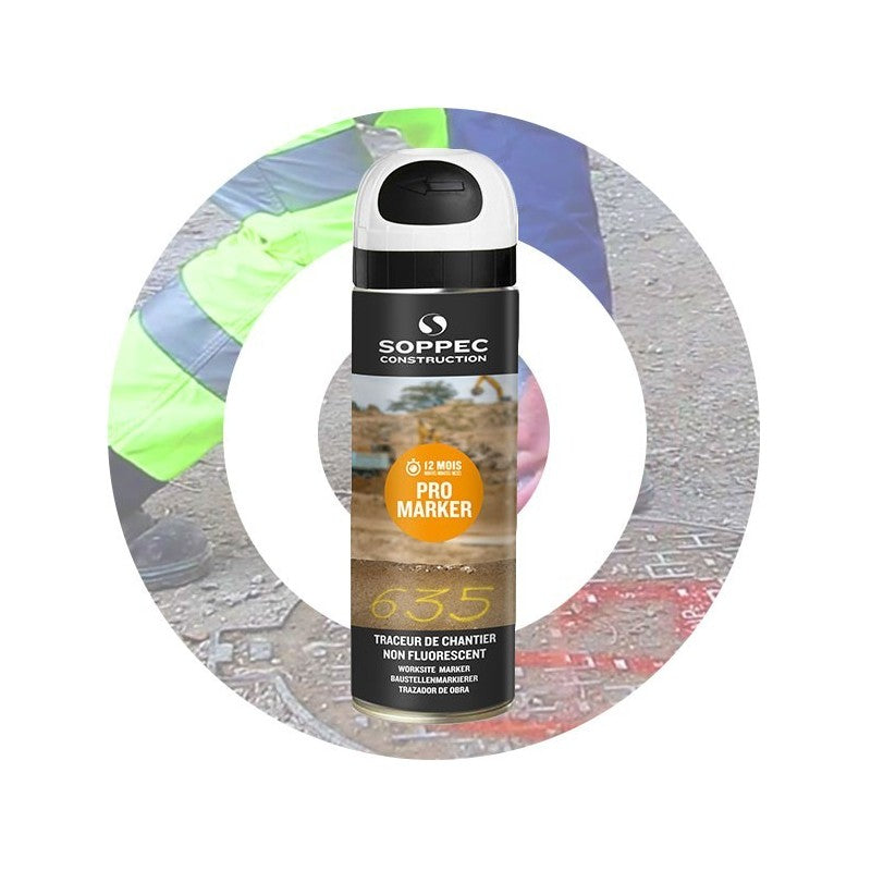 Promarker Markierspray, Langzeitfarbe, 500 ml
