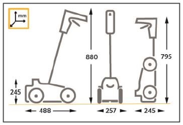 Linienmarkierwagen SOPPEC DRIVER – PureSPRAY System für Tracing Pro 750 ml