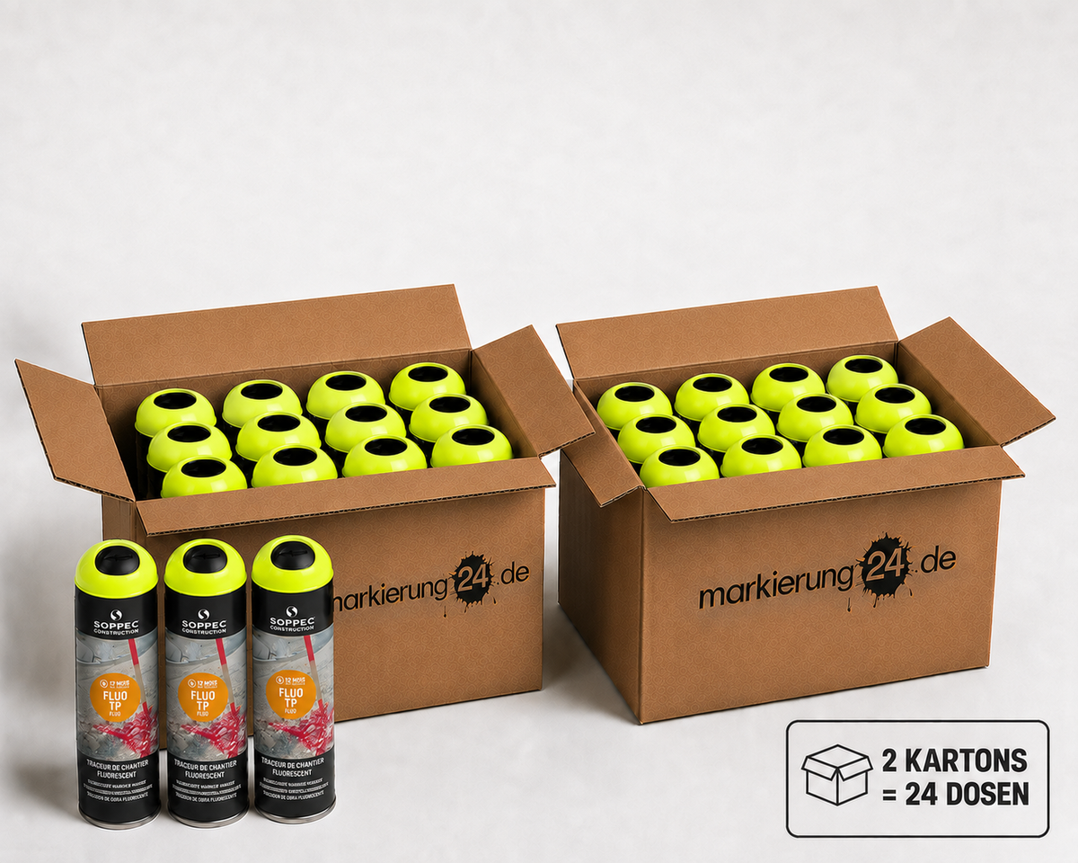 Fluo TP Markierspray, Neon-Sprühfarbe, 500ml
