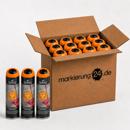 Fluo TP Markierspray, Neon-Sprühfarbe, 500ml