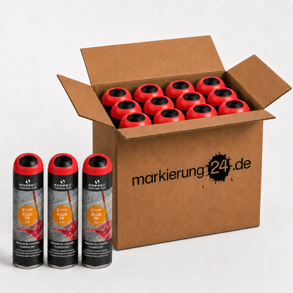 Fluo TP Markierspray, Neon-Sprühfarbe, 500ml