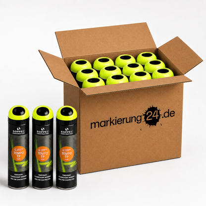 Tempo TP Markierspray, Kurzzeit Sprühfarbe, 500ml