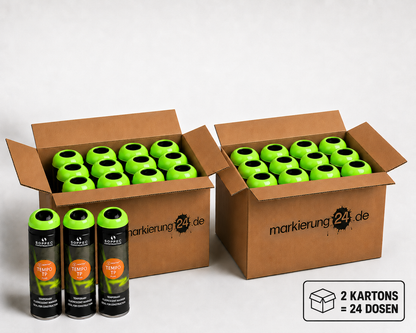 Tempo TP Markierspray, Kurzzeit Sprühfarbe, 500ml
