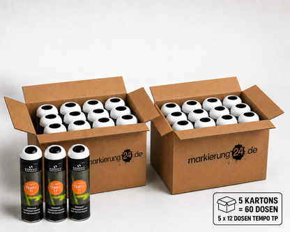 Tempo TP Markierspray, Kurzzeit Sprühfarbe, 500ml