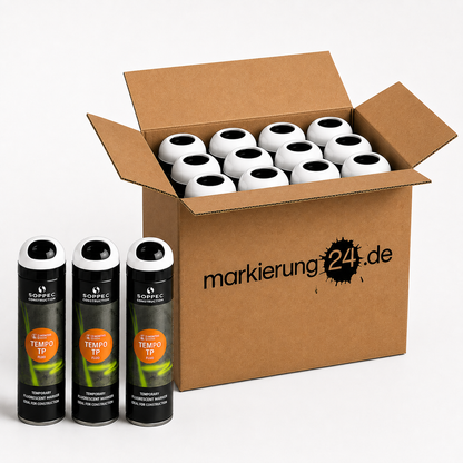 Tempo TP Markierspray, Kurzzeit Sprühfarbe, 500ml