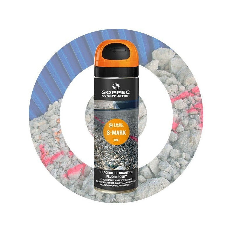 S Mark Leuchtmarkierspray, 500ml
