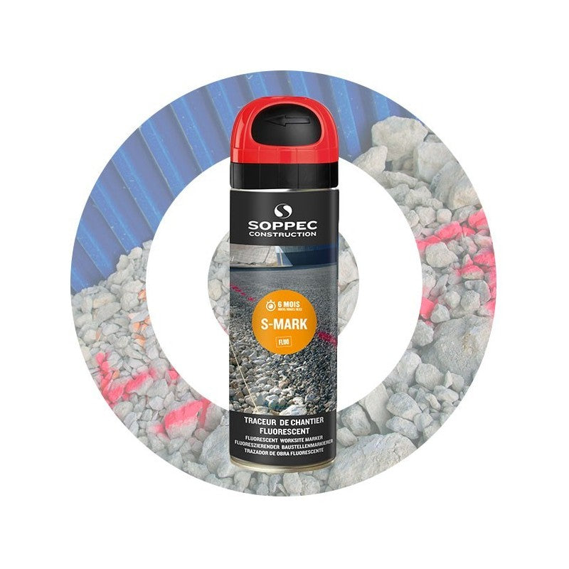 S Mark Leuchtmarkierspray, 500ml