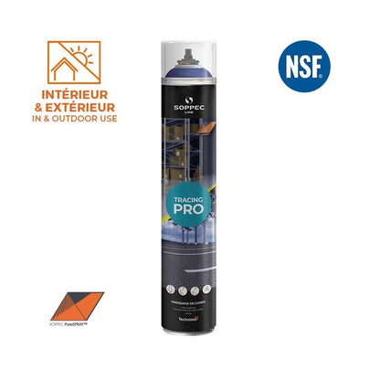 Tracing Pro Linienmarkierspray, 750ml – für Markierwagen Soppec Driver