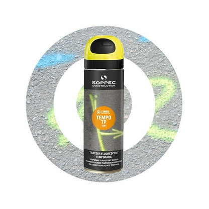 Tempo TP Markierspray, Kurzzeit Sprühfarbe, 500ml