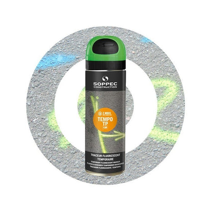 Tempo TP Markierspray, Kurzzeit Sprühfarbe, 500ml
