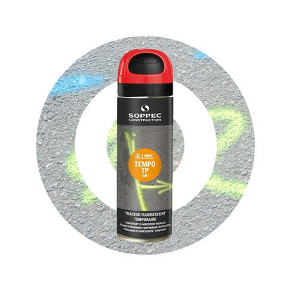 Tempo TP Markierspray, Kurzzeit Sprühfarbe, 500ml