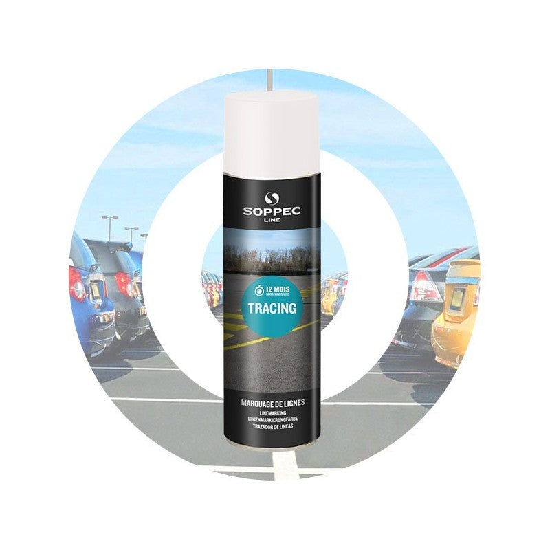 Tracing Linien-Markierspray, 750ml und Tracing Plus